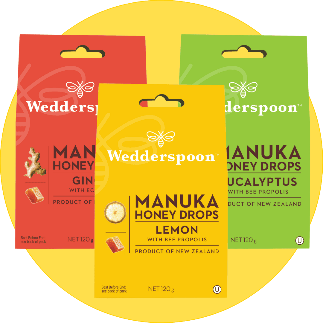 Wedderspoon Mānuka Honey Drops — Natural Manuka Honey Drops from New Zealand