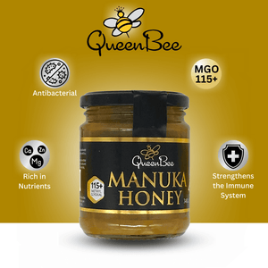 Queen Bee Mānuka Honey Triple Pack 115+ MGO Pure