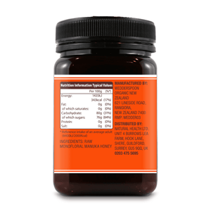 Wedderspoon Raw Manuka Honey KFactor 16 Six Pack 500g