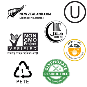 Wedderspoon Honey On The Go KFactor 16+ Manuka Snap Packs 120g (24 snaps per box)