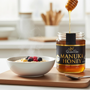 Queen Bee Manuka Honey 340g Glass Jar - Pure & Genuine