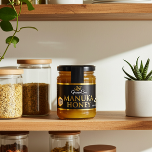 Queen Bee Manuka Honey 340g Glass Jar - Pure & Genuine