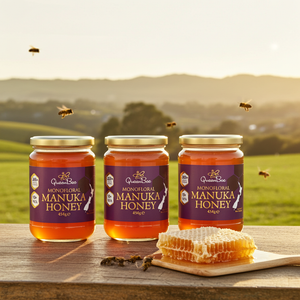 Queen Bee Manuka Honey MG 263+ 454g - Triple Pack