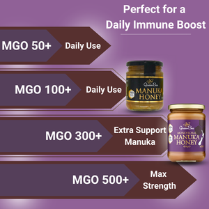 Queen Bee Manuka Honey MG 263+ 454g - Triple Pack