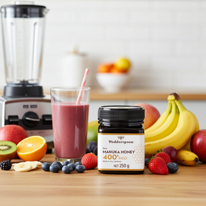 Wedderspoon Raw Manuka Honey 400 MGO 250g Unpasteurised