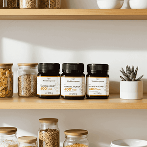 Wedderspoon RAW Mānuka Honey MGO 400+ 250g Triple Pack - 3