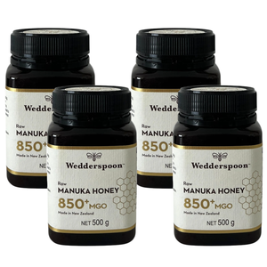 Wedderspoon Raw Mānuka honey 850 MGO 500g - Authentic New Zealand Manuka Honey