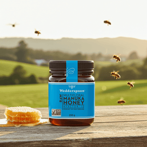 Wedderspoon Raw Manuka Honey KFactor 12 - 250g Jar