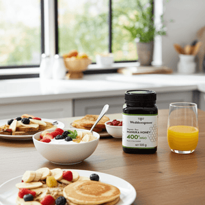 Wedderspoon Organic Raw Manuka Honey 400 MGO 500g Jar