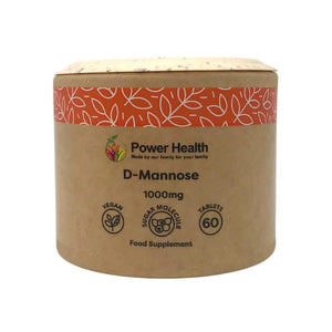 Power Health D-Mannose 1000mg - 60 tablets - Manuka Honey Direct - PowerHealth