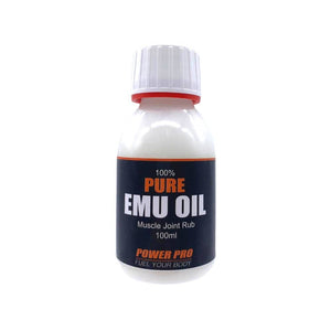 PowerHealth emu oil sports rub 100ml bottle pure emu oil muscle and joint rub for athletes