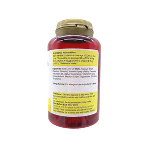 Power Health High Strength Cod Liver Oil 1000mg - 90 capsules - Manuka Honey Direct - PowerHealth