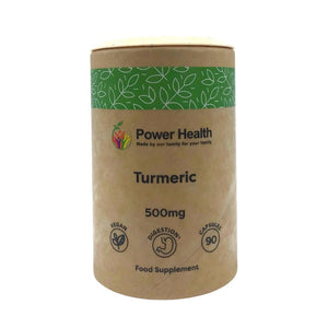 Power Health Turmeric 500mg 90 capsules - Manuka Honey Direct - PowerHealth