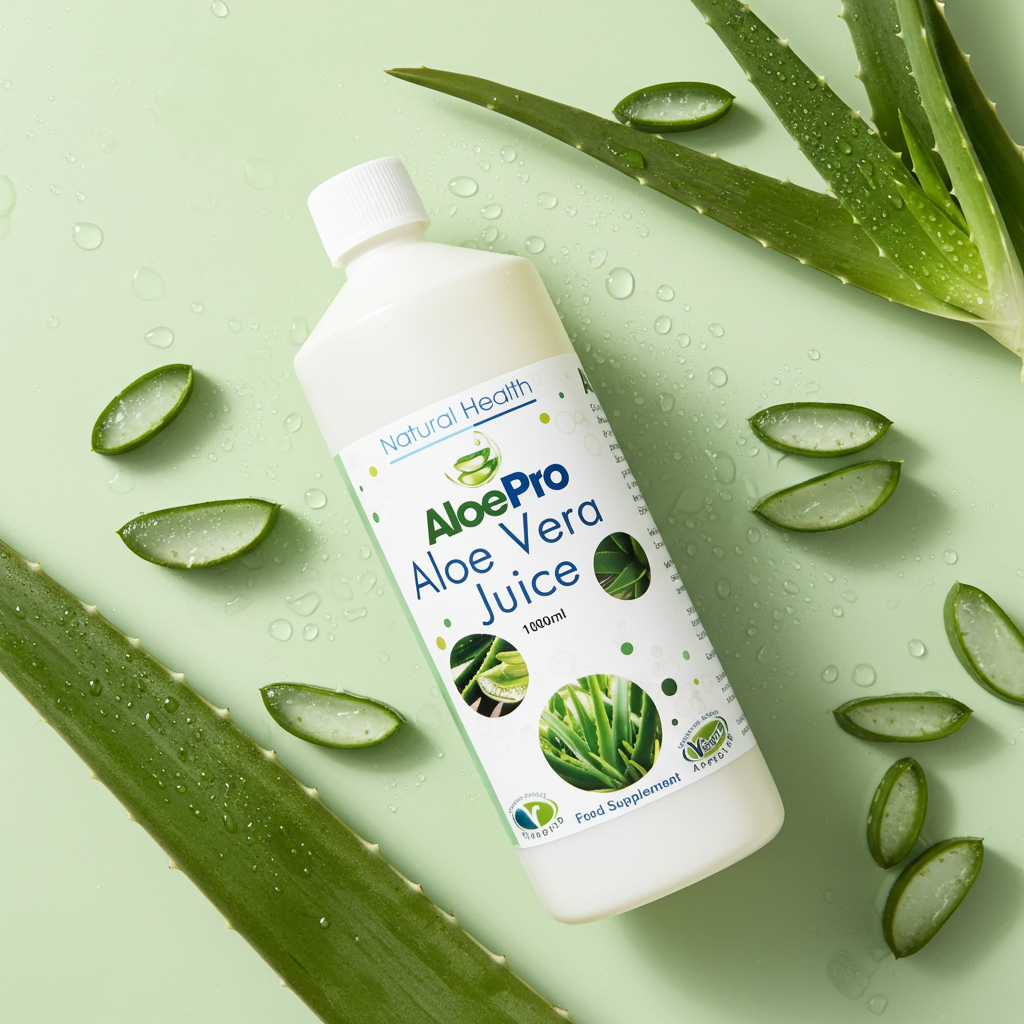AloePro Aloe Vera Juice 1000ml – Natural Health Boost