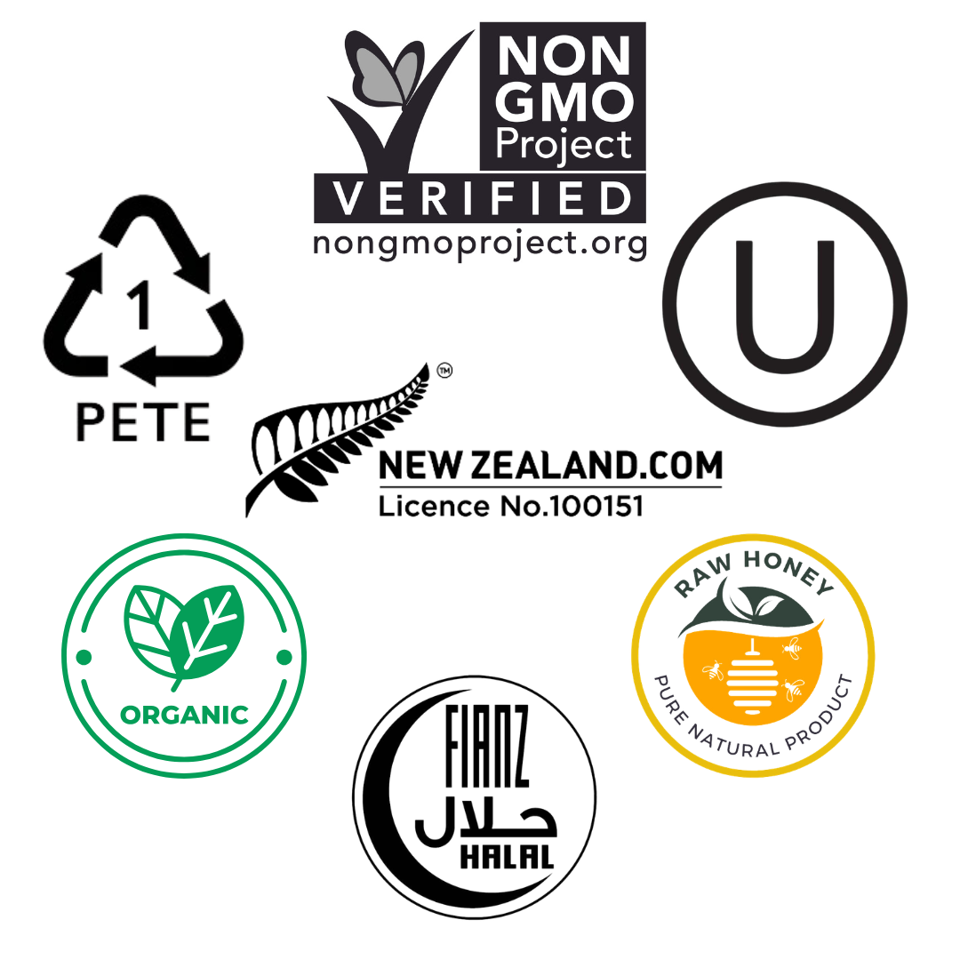 Wedderspoon Organic Raw Manuka Honey 400 MGO 500g Jar