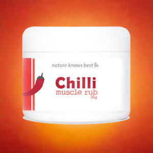 Power Health Chilli Muscle Rub (Hot Balm) - 30g  tub