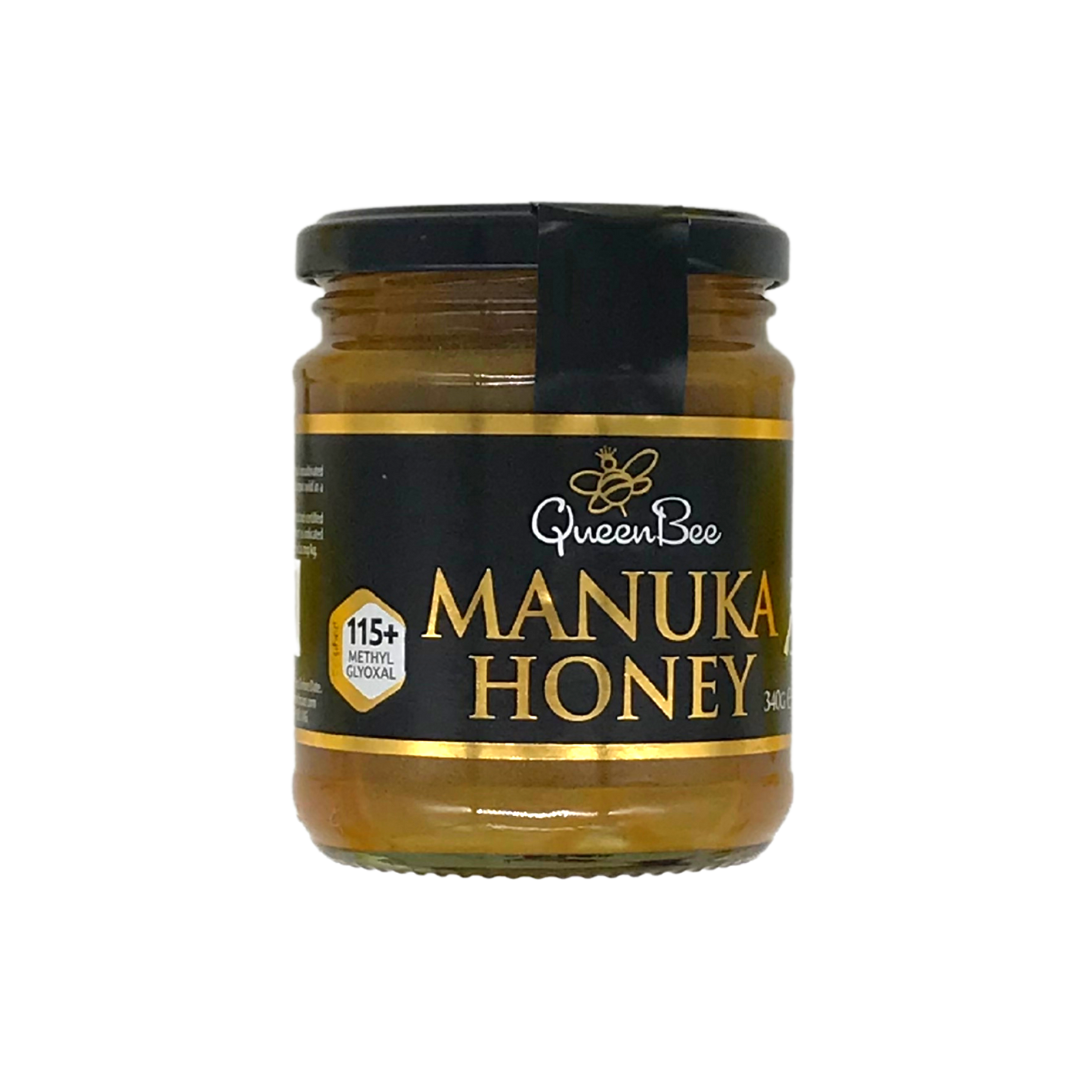 Queen Bee Manuka Honey 340g Glass Jar - Pure & Genuine