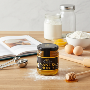 Queen Bee Manuka Honey 340g Glass Jar - Pure & Genuine