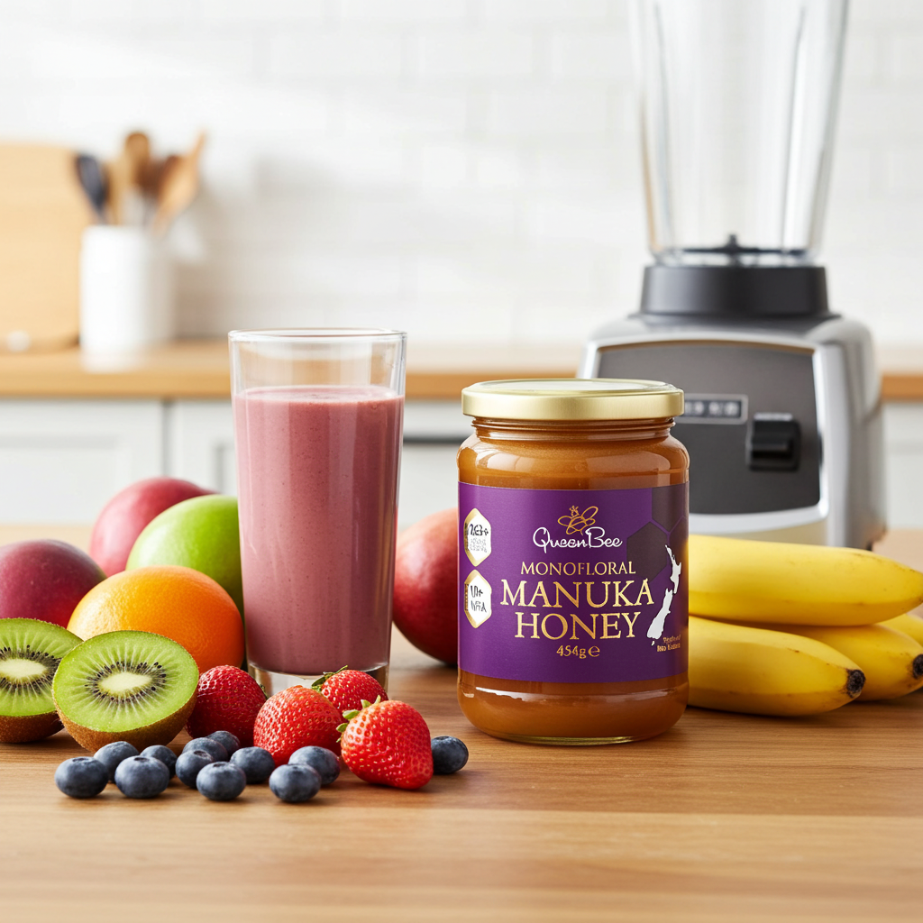 Queen Bee Manuka Honey MG 263 454g - Pure & Natural