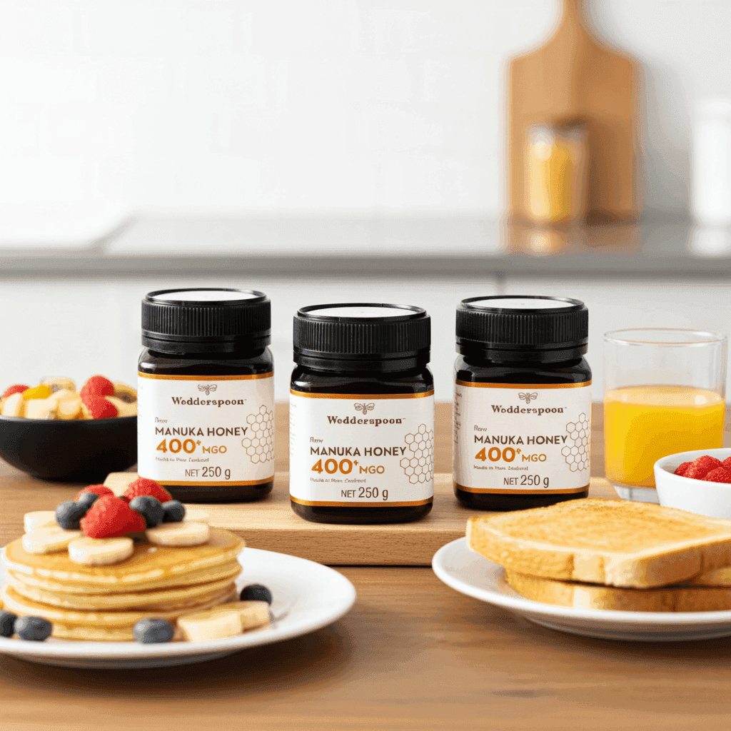 Wedderspoon RAW Mānuka Honey MGO 400+ 250g Triple Pack - 3