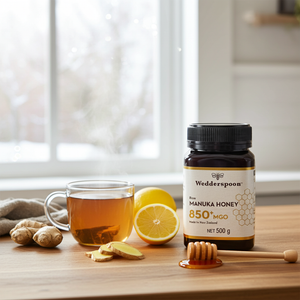 Wedderspoon Raw Manuka honey 850 MGO 500g - Authentic New Zealand Manuka Honey