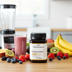 Wedderspoon Raw Manuka honey 850 MGO 500g - Authentic New Zealand Manuka Honey