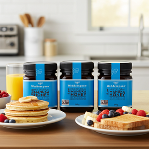 Wedderspoon Raw Manuka Honey Triple Pack 250g Jars