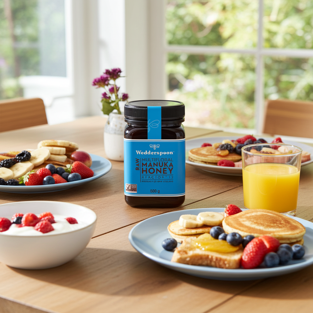 Wedderspoon Raw Manuka honey KFactor 12 500g Jar