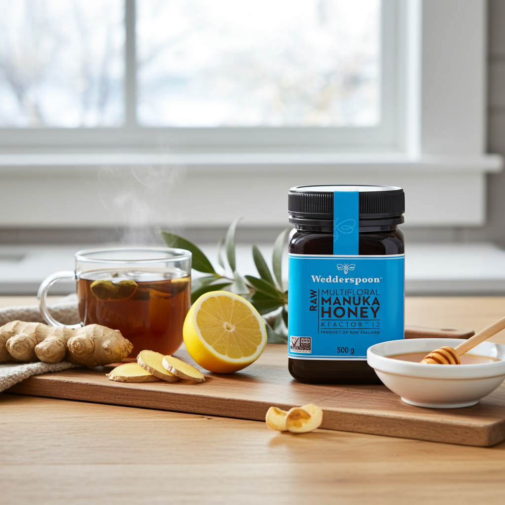 Wedderspoon Raw Manuka honey KFactor 12 500g Jar