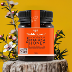 Wedderspoon RAW Manuka Honey KFactor 16+ 250g