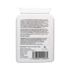 Moveit Joint Care Supplement 60 Capsules 11 Active Ingredients natural joint mobility support by Manuka Honey Direct