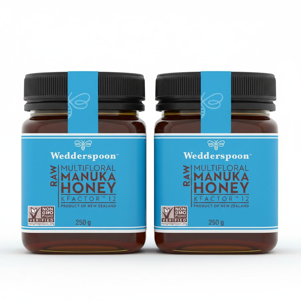 Wedderspoon Raw  Mānuka honey KFactor 12