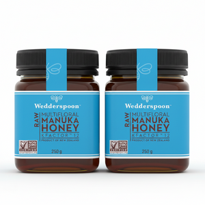 Wedderspoon Raw  Mānuka honey KFactor 12