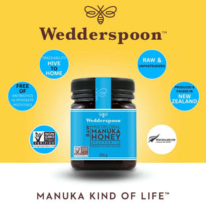 Wedderspoon Raw Manuka Honey KFactor 12+ 250g - Manuka Honey Direct - Wedderspoon