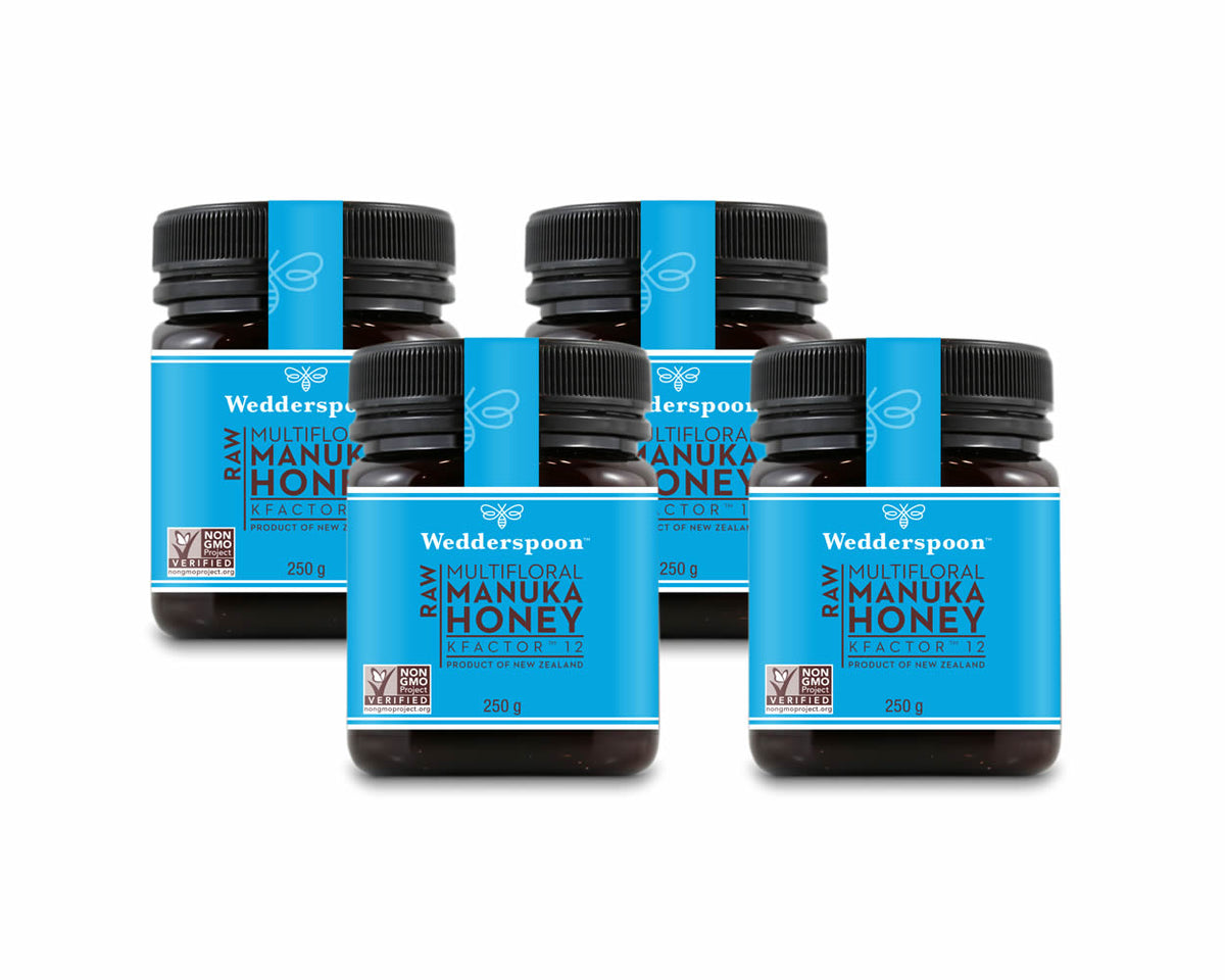 Wedderspoon Raw  Mānuka honey KFactor 12