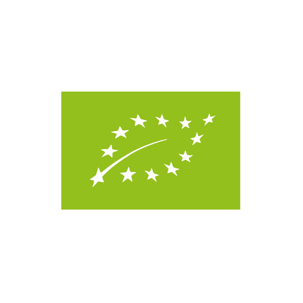 Green organic certification logo symbolizing natural and organic quality for Wedderspoon Manuka honey snap packs